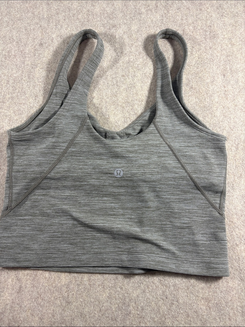 Lululemon Women’s Align Tank Top Radiate Foil Print Black Size 6 EUC - Picture 4 of 4